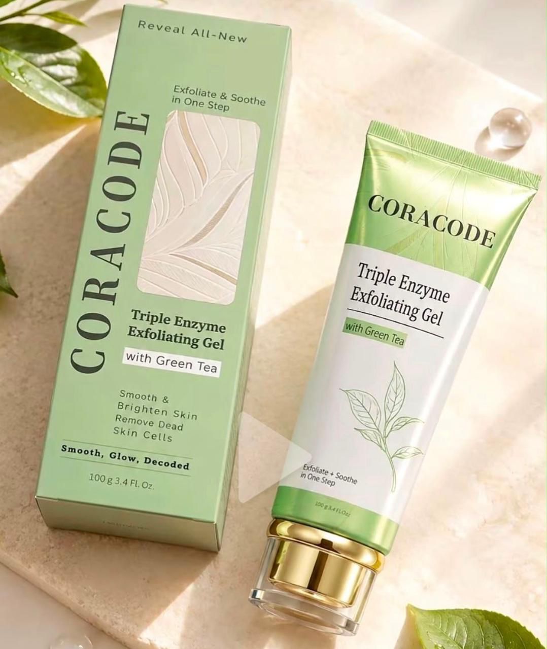 Coracode Triple Enzyme Exfoliating Gel