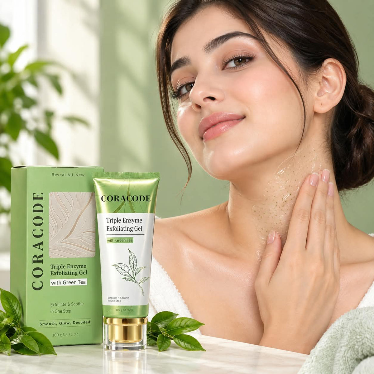 Coracode Triple Enzyme Exfoliating Gel
