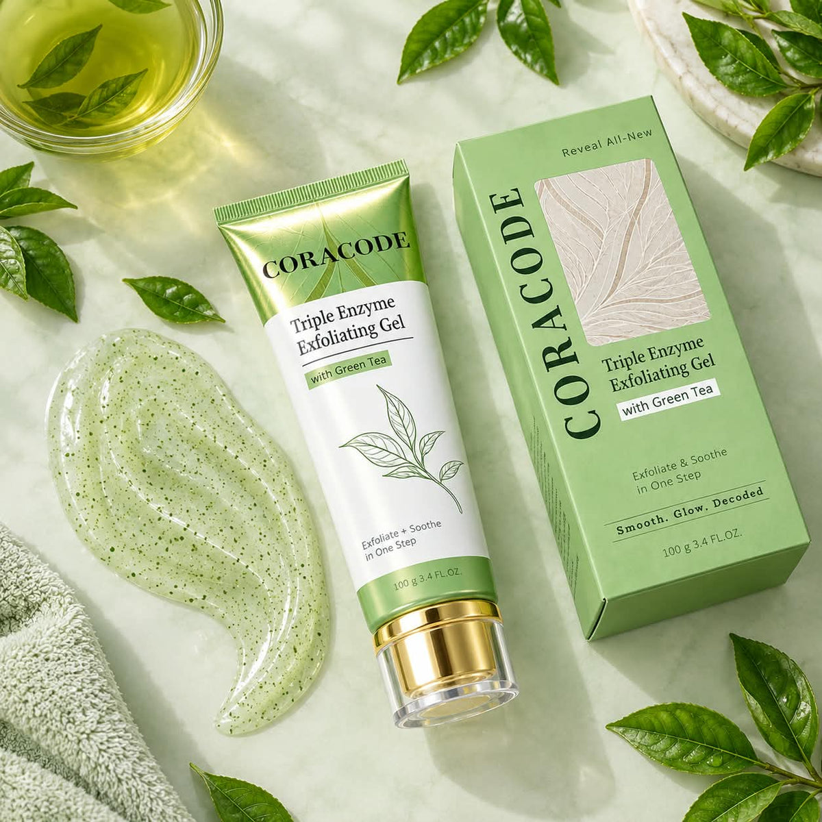 Coracode Triple Enzyme Exfoliating Gel