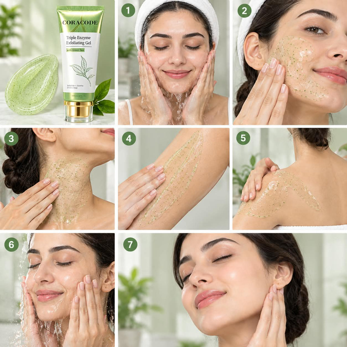 Coracode Triple Enzyme Exfoliating Gel