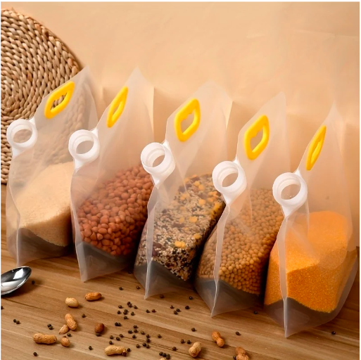 Premium Airtight Kitchen Storage Bags (2L, 3L & 5L)