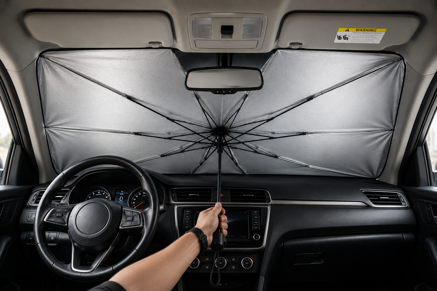 2026 Windshield Sun Shade Umbrella with UV Block Car